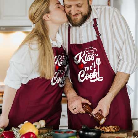 Престилка Kiss the cook