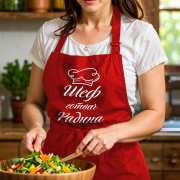 Престилки за готвене за кухня с надпис