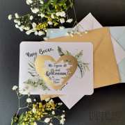 Скреч картичка-покана (за триене) за кръстник за подарък в Gifty.BG