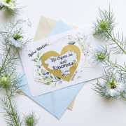 Скреч покана за кръстници на бебе или дете от Gifty.BG