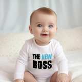 Боди с надпис - The New Boss