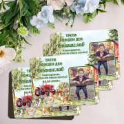 Магнити със снимка и животни от фермата – за подаръци Магнити със снимка и фермерски животни – подарък за гости на детски празник