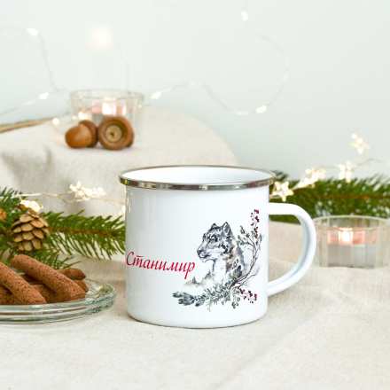 Емайлирано канче за мъж