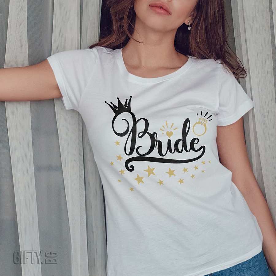 Тениска за отборът на булката за подарък в Gifty.BG